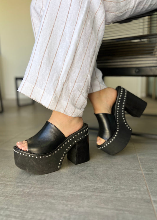 Desigual Negro Tachas