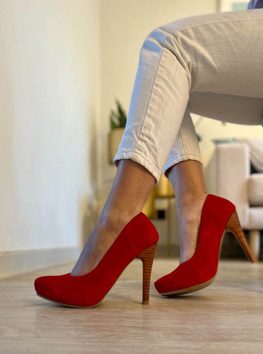 Stiletto Reno Rojo